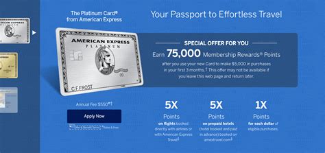 amex platinum points guide.